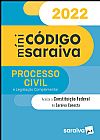Capa do livro Minic�digo de processo civil e constitui��o federal - 26� edi��o 2022, Saraiva