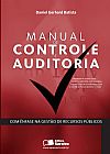 Capa do livro Manual de controle e auditoria, Daniel Gerhard Batista