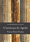 Capa do livro A heran�a de Apolo, Geraldo Holanda Cavalcanti
