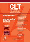 Capa do livro CLT interpretada, Costa Machado