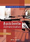 Capa do livro Assistente administrativo, Jos� Ant�nio de Mattos Castiglioni