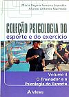 Capa do livro Coleção psicologia do esporte e do exercício, Maria Regina Ferreira Brandão