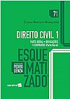 Capa do livro Direito Civil: Parte Geral, Obriga��es, Contratos - Vol.1 - Cole��o Esquematizado, Carlos Roberto Gon�alves