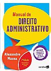Capa do livro Manual de Direito Administrativo, Alexandre Mazza
