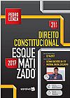 Capa do livro Direito Constitucional Esquematizado, Pedro Lenza