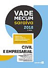 Capa do livro Vade Mecum Saraiva 2018. Civil e Empresarial, Varios Autores
