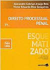 Capa do livro Direito Processual Penal Esquematizado - 7� Ed. 2018, edro Lenza - Victor Gon�alves - Eduardo Rios