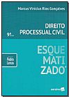Capa do livro Direito Processual Civil Esquematizado, Marcus Vinicius Rios Gon�alves