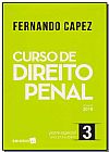 Capa do livro Curso de Direito Penal: Parte Especial - Arts. 213 a 359 H - Vol.3, Fernando Capez