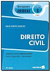 Capa do livro Direito das Obriga��es: Parte Especial Contratos - Vol.6 - Tomo 1 - Cole��o Sinopses Jur�dicas, Carlos Roberto Gon�alves