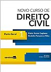 Capa do livro Novo Curso de Direito Civil 1, Pablo Stolze Rodolfo; Gagliano