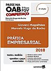 Capa do livro Passe na OAB. 2� Fase FGV. Pr�tica Empresarial, Giovani Magalh�es