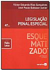 Capa do livro Legisla��o Penal Especial Esquematizado, Victor Eduardo Rios Gon�alves
