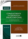 Capa do livro Coment�rios ao C�digo de Processo Civil : Arts. 876 a 925 - 1� Edi��o 2018, Maur�cio Giannico