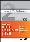 Capa do livro Novo curso de direito processual civil, Marcus Vinicius Rios Gon�alves
