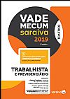 Capa do livro Vade mecum trabalhista e previdenci�rio, Equipe Saraiva