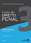 Capa do livro Curso de direito penal, Victor Eduardo Rios Gon�alves