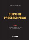 Capa do livro Curso de processo penal, Renato Marc�o
