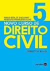 Capa do livro Novo curso de direito civil, Pablo Stolze/ Pamplona Filho Gagliano