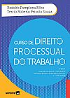 Capa do livro Curso de direito processual do trabalho, Rodolfo Pamplona Filho