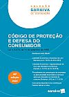 Capa do livro C�digo de prote��o e defesa do consumidor, Saraiva JUR