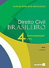 Capa do livro Direito Civil Brasileiro Vol. 4 - 15� edi��o de 2020, Carlos Roberto Gon�alves