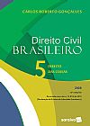 Capa do livro Direito Civil Brasileiro Vol. 5 - 15� edi��o de 2020, Carlos Roberto Gon�alves