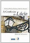 Capa do livro CONFISSAO DE LUCIO, A - COL. NOSSA CULTURA, NOSSOS AUTORES, MARIO SA-CARNEIRO