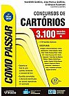 Capa do livro Como passar em concursos de cart�rios, Carlos Ant�nio Caran Bordini