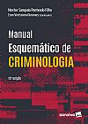 Capa do livro Manual esquemático de criminologia, Nestor Sampaio/ Gimenes Penteado Filho