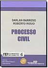 Capa do livro Processo Civil - Vol.6 - Coleção Elementos do Direito, Darlan Barroso