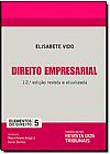 Capa do livro Direito Empresarial - Vol.5 - Coleção Elementos do Direito, Elisabete Teixeira Vido dos Santos
