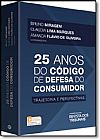 Capa do livro 25 Anos do C�digo de Defesa do Consumidor, Bruno Miragem