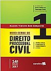 Capa do livro Novo Curso de Direito Processual Civil: Teoria Geral e Processo do Conhecimento - Vol.1, Marcus Vinicius Rios Gon�alves