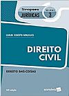 Capa do livro Direito das Coisas - Vol.3 - Cole��o Sinopses Jur�dicas, Carlos Roberto Gon�alves