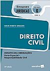 Capa do livro Direito das Obriga��es: Parte Especial Responsabilidade Civil - Vol.6 - Tomo 2 - Cole��o Sinopses Jur�dicas, Carlos Roberto Gon�alves