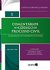 Capa do livro Coment�rios ao C�digo de Processo Civil - 1� Edi��o 2018, Cassio Scarpinella Bueno