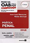 Capa do livro Passe na Oab ? 2 Fase Fgv ? Pr�tica Penal, Ivan Marques