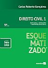 Capa do livro Direito civil, Carlos Roberto Gon�alves