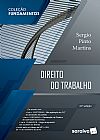 Capa do livro Direito do trabalho, Sergio Pinto Martins