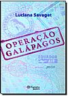 Capa do livro Operação Galapagos, Luciana Savaget