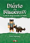 Capa do livro Di�rio de Minecraft, Andr� Degaspery
