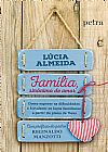 Capa do livro Fam�lia, sin�nimo de amor, L�cia Rosa de Almeida