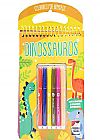 Capa do livro Colorindo por Números: Dinossauros, Mammoth World