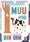 Capa do livro Primeiros conceitos deslize e ache: Muu muu, uhh-uhh, Autumn Publishing