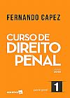 Capa do livro Curso de Direito Penal: Parte Geral - Vol.1, Fernando Capez
