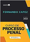 Capa do livro Curso de Processo Penal, Fernando Capez