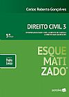 Capa do livro Direito Civil: Responsabilidade Civil, Direito de Fam�lia, Direito das Sucess�es - Vol.3 - Cole��o Esquematizado, Carlos Roberto Goncalves