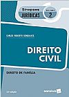 Capa do livro Direito de Fam�lia - Vol.2 - Cole��o Sinopses Jur�dicas, Carlos Roberto Gon�alves