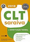 Capa do livro CLT Saraiva e Constitui��o Federal, EDITORA SARAIVA